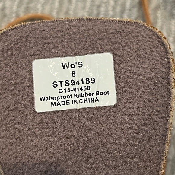 Sperry Brown and Gray Duck Boots - Picture 6 of 6